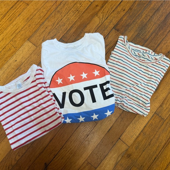 Patriotic T-shirt, trio! Zoom in 4 all the design details, angles,&measurements - Picture 15 of 15
